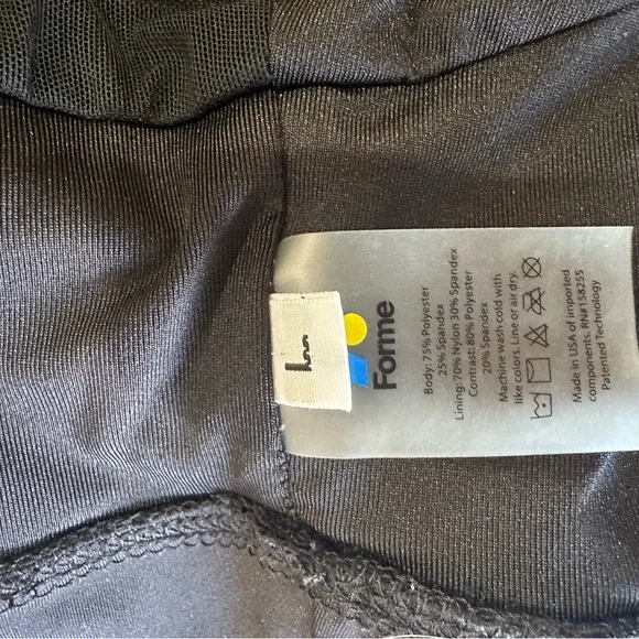 Forme Posture Correcting Revive Black Sports Bra - Picture 5 of 5